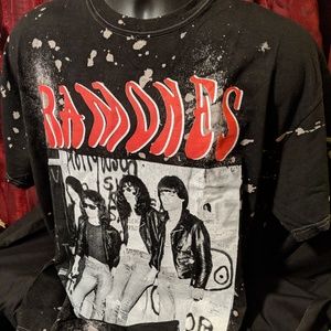 Ramones "Bleached" Band Shirt L